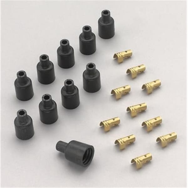 Taylor Cable TAYLOR CABLE 46059 180 Degree Black Spark Plug Boot; Set Of 10 T64-46059 - main